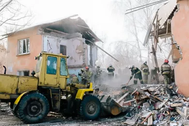 Взрыв бытового газа в жилом доме Ивановской области