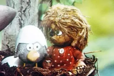Кадр из мультфильма "Приключения домовёнка" (1986)
