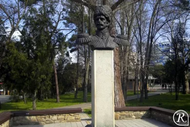 В Анапе установлен Памятник Атаману Безкровному