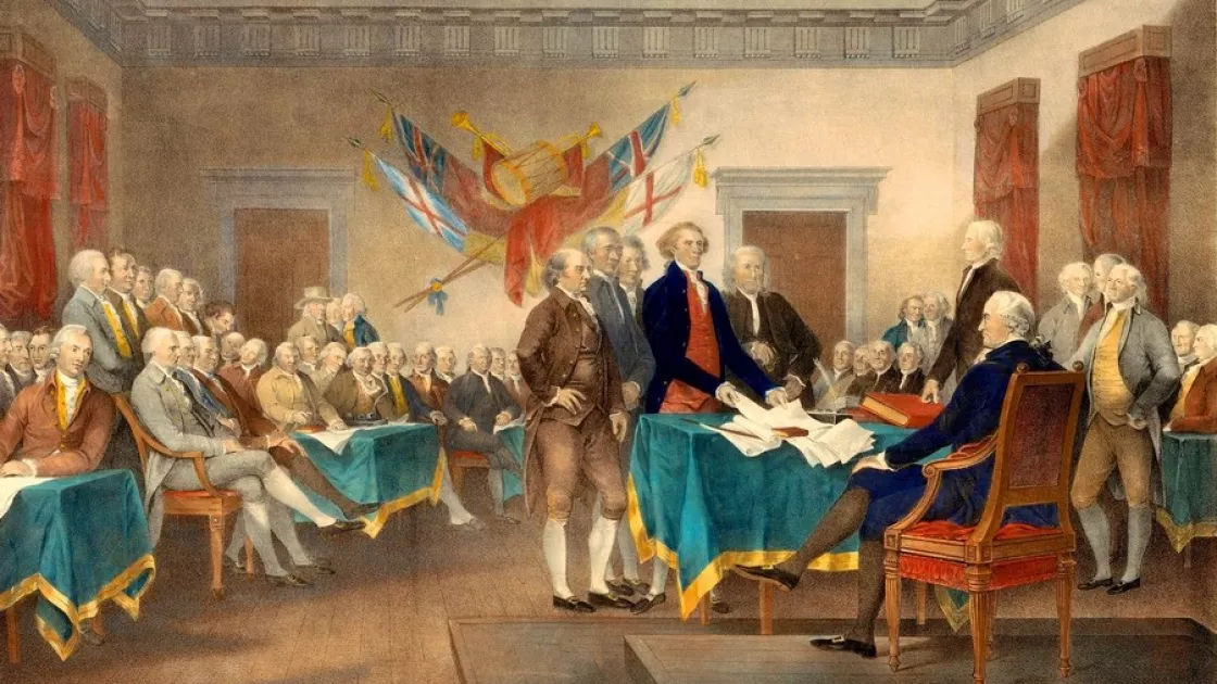 Подписана Декларация независимости США - Знаменательное событие