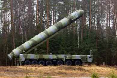 На боевое дежурство заступил первый полк МБР «Тополь»