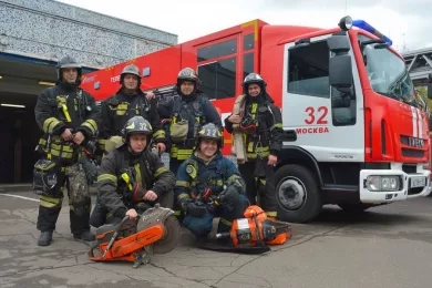 Потушен пожар в здании Службы Внешней Разведки