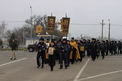 Крестный ход сотрудников ГИБДД Краснодарского края