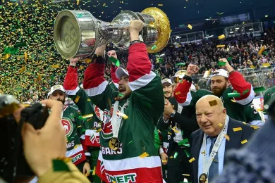 Плей-офф Кубка Гагарина по хоккею 2018 Обладателем Кубка стал «Ак Барс» победив «ЦСКА»