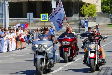 В Краснодаре прошла Акция в поддержку проведения ЧМ по Футболу в России