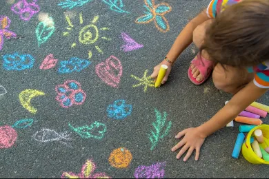 День рисования на асфальте