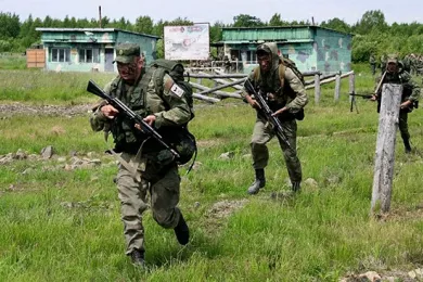 В Псковской области проходят соревнования спецназа «Зелёная тропа»