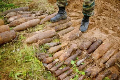 Боеприпасы времен Великой Отечественной войны обнаружены в Аксайском районе