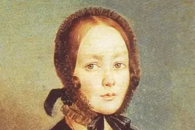 Предполагаемый портрет Анны Керн. А. Арефов-Багаев. 1840-е гг