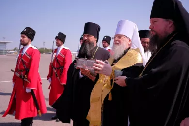 Мощи святителя Спиридона Тримифунтского прибыли в Краснодар