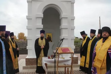 В Кузбассе возвели часовню в память о погибших детях в «Зимней вишне»