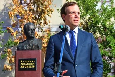 В Ефремове открыт бюст конструктору Владимиру Мясищеву