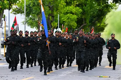 Военный парад в честь Дня Победы на Мальдивах в 2024 году