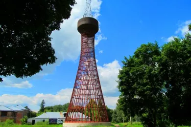 Шуховская башня в Полибино