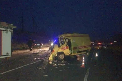 В ДТП со скорой помощью погибли шесть человек