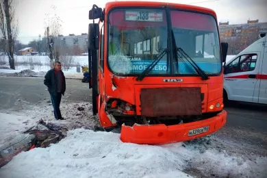 Автобус сбил женщину с детьми в Нижнем Новгороде