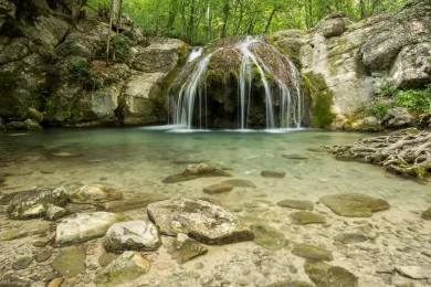 Водопад Джур-Джур в Крыму