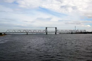 Северодвинский мост в Архангельске