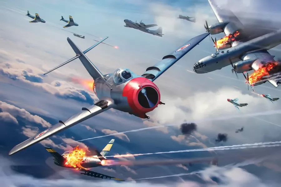Воздушный бой советских и американских истребителей в Корейской войне -  Знаменательное событие
