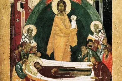 Икона Феофана Грека. 1392 г., Государственная Третьяковская галерея