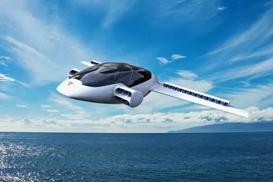 Электрическое аэротакси Lilium Jet