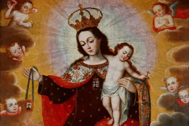 Богоматерь Кармельская в Куско, Перу (1650)