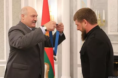 Кадыров награжден орденом Дружбы народов Белоруссии