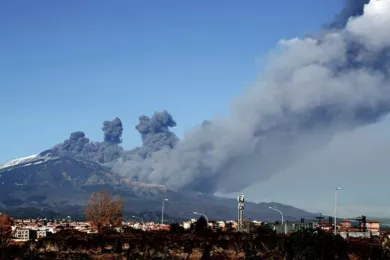 В Италии произошло извержение вулкана Этна