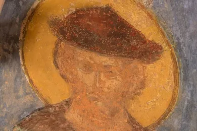 Святой князь Фёдор Новгородский, церковь Николы Надеина, 1620-1622 гг.px