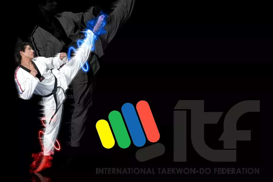 Тхэквондо международная. Тхэквондо ИТФ. Тхэквондо ВТФ. Тхэквондо логотип. Эмблема тхэквондо ИТФ.