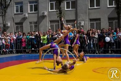 Спортивный праздник в честь 134 годовщины города Южно-Сахалинск